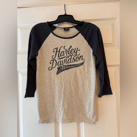 Harley-Davidson Women’s Baseball Tee – Medium - Picture 1 of 4